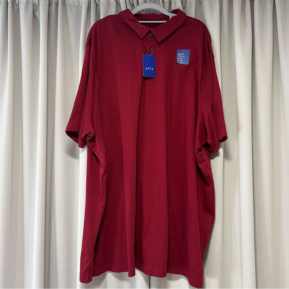 APT.9 RED T-SHIRT FOR MEN